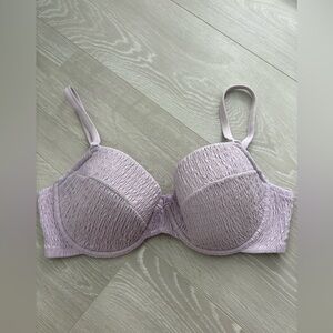 H&M Ruched Padded Underwire Bikini Top